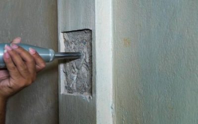 Schmidt hammer Concrete strength test before renovate building for stability and safety
